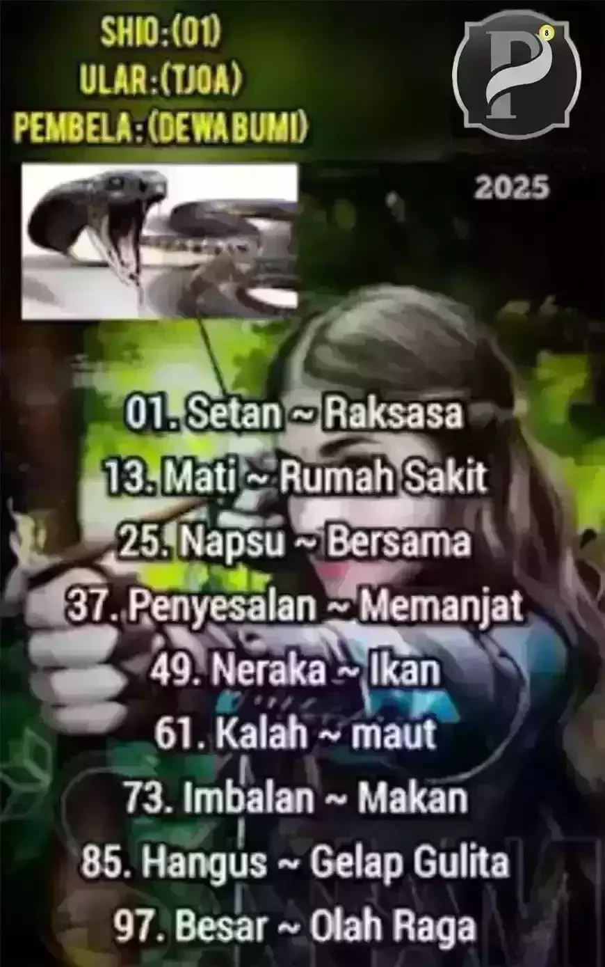 Syair Sdy Selasa 13 Januari 2026